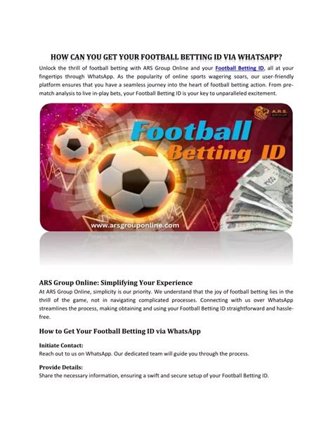 Bbl betting ID: Unlock the Thrill with ARS Group .